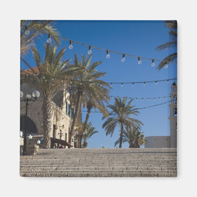 Israel, Tel Aviv, Jaffa, Treppe, Old Jaffa Magnet (Vorne)