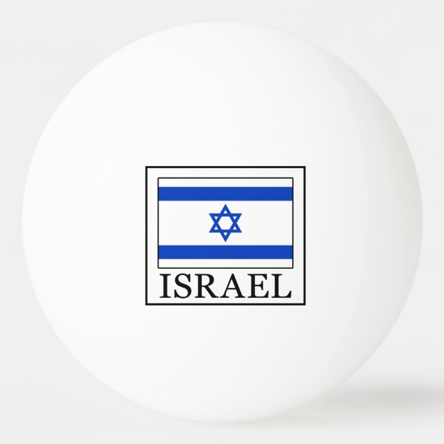 Israel Tischtennisball (Vorderseite)