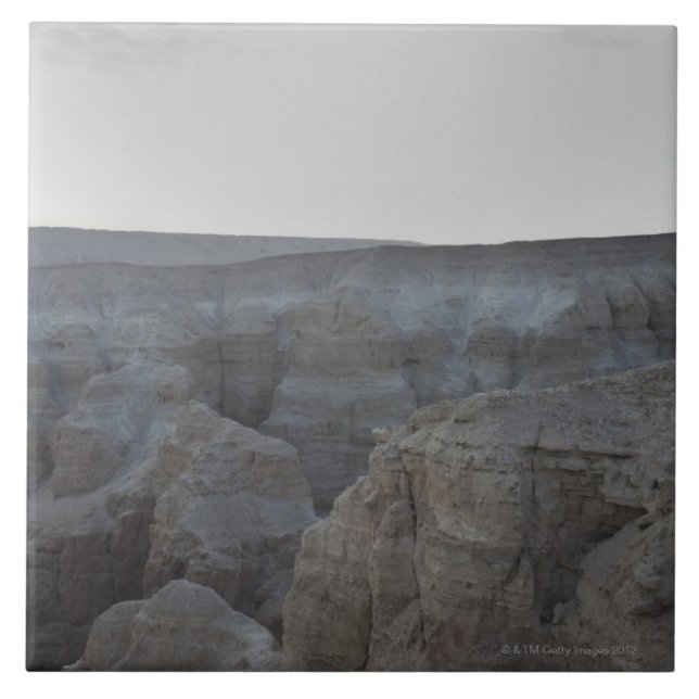 Israel, Totes Meer, Felsformationen Fliese (Vorderseite)