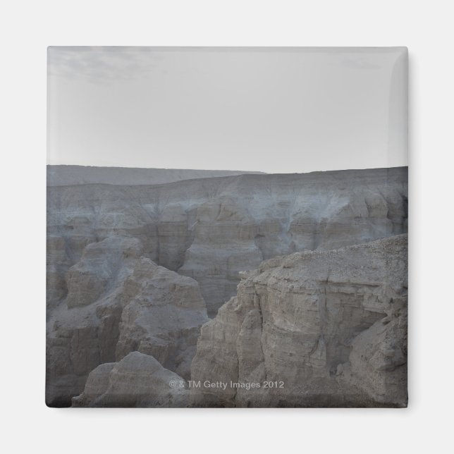 Israel, Totes Meer, Felsformationen Magnet (Vorne)