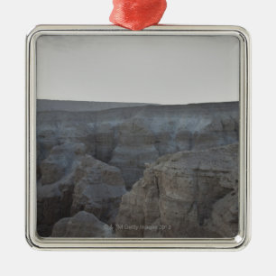 Israel, Totes Meer, Felsformationen Ornament Aus Metall