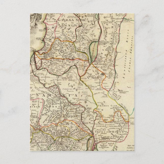 Israel und Palästina 2 Postkarte (Vorderseite)