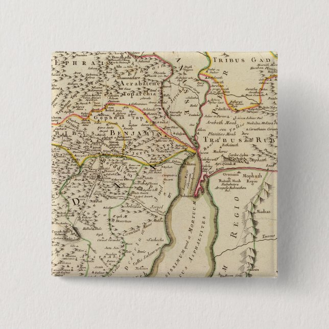 Israel und Palästina Button (Vorderseite)