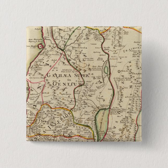 Israel und Palästina Button (Vorderseite)