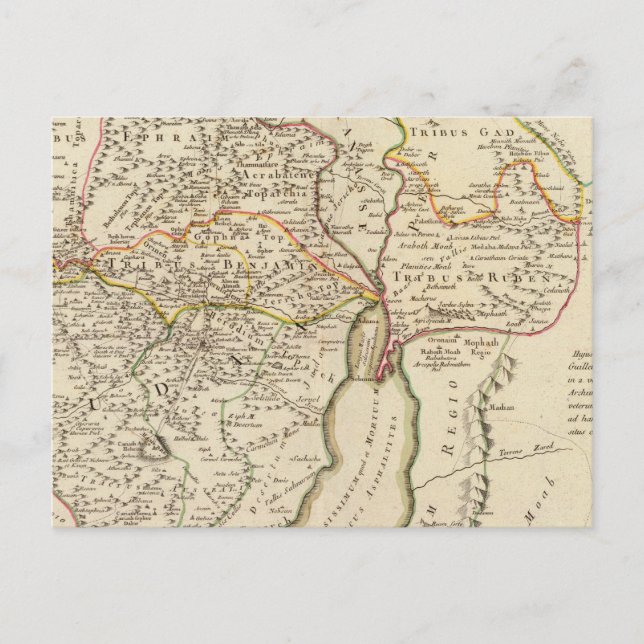 Israel und Palästina Postkarte (Vorderseite)