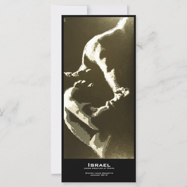 "Israel" Value-Lesezeichen (Vorderseite)