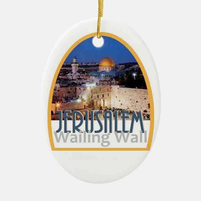 ISRAEL-Verzierung Keramikornament (Vorne)