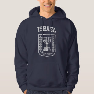 Israel-Wappen Hoodie