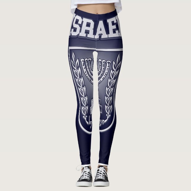 Israel-Wappen Leggings (Vorderseite)