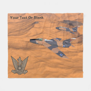 Israeli Super Mysterien Over The Desert Fleecedecke