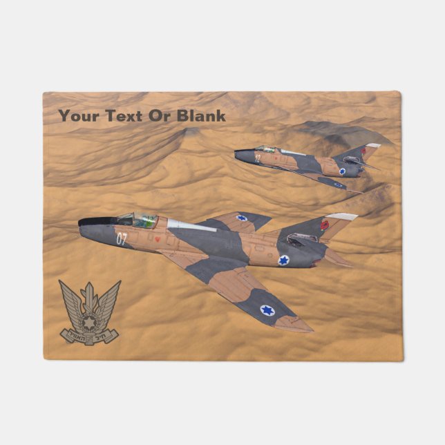 Israeli Super Mysterien Over The Desert Fußmatte (Vorderseite)