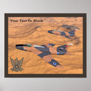 Israeli Super Mysterien Over The Desert Poster