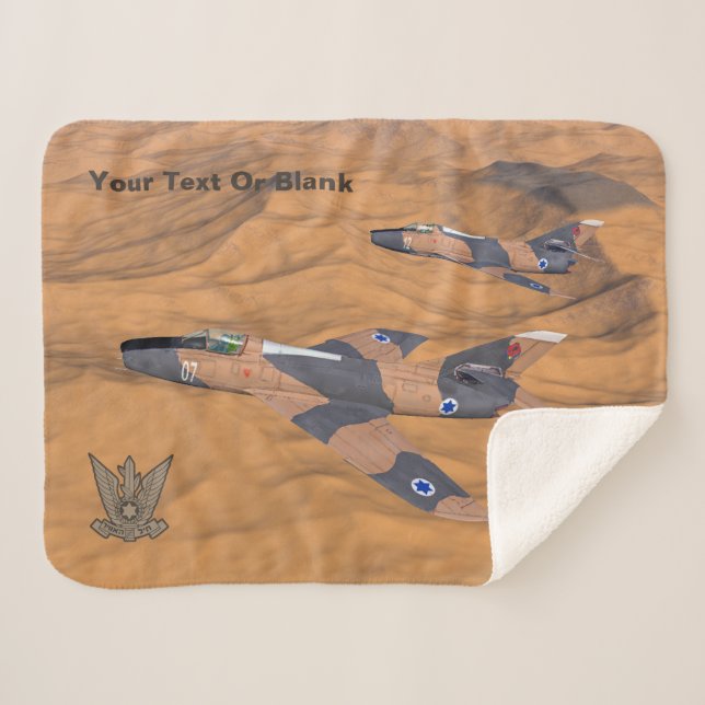 Israeli Super Mysterien Over The Desert Sherpadecke (Vorderseite (Horizontal))