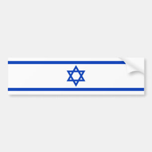 Israelische Flagge Autoaufkleber