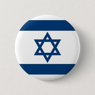 Israelische Flagge Button