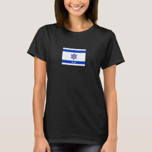 Israelische Flagge & Herz - Israel Reise-/Sportfan T-Shirt