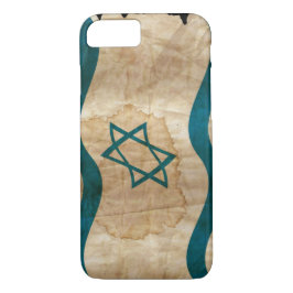 Israelische Flagge im Vintagen iPhone 7 Fall iPhone 8/7 Hülle