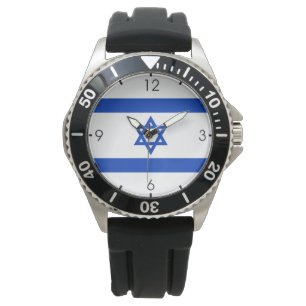 israelische Flagge (Israel) Beobachten Armbanduhr
