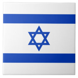 israelische Flagge (Israel) Fliese