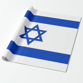 israelische Flagge (Israel) Geschenkpapier