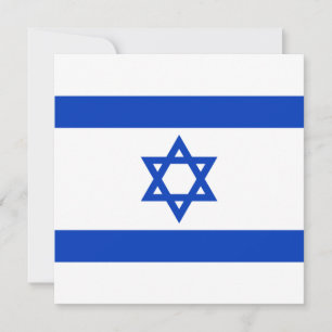 israelische Flagge (Israel) Karte