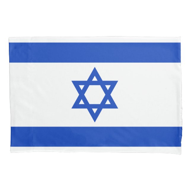 israelische Flagge (Israel) Kissenbezug (Vorderseite)