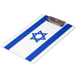 israelische Flagge (Israel) Klemmbrett