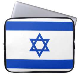israelische Flagge (Israel) Laptopschutzhülle