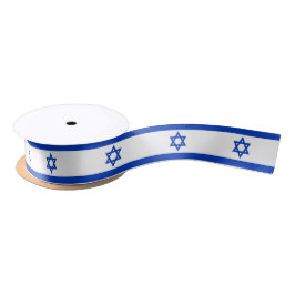 israelische Flagge (Israel) Satinband
