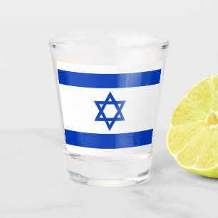 israelische Flagge (Israel) Schnapsglas