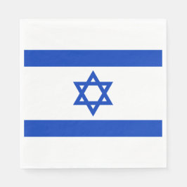 israelische Flagge (Israel) Serviette