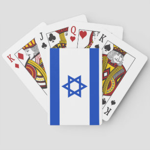israelische Flagge (Israel) Spielkarten
