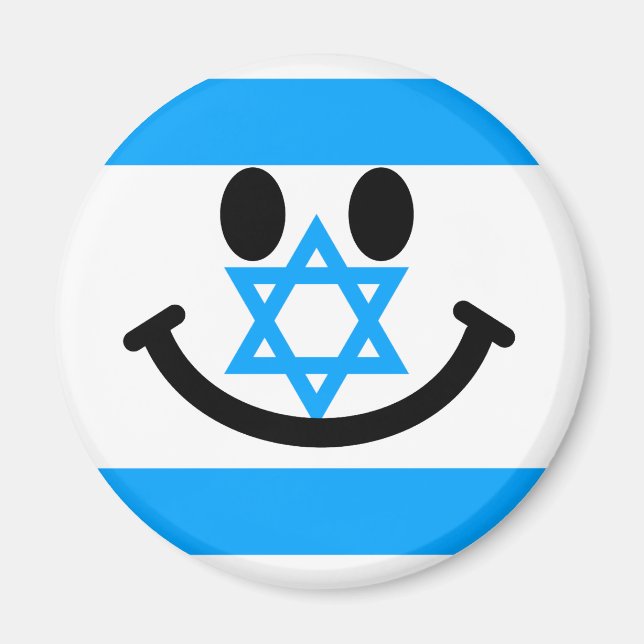 israelische Flagge Magnet (Vorne)