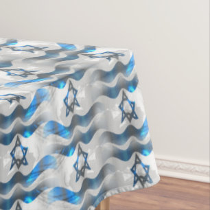 Israelische Flagge Tischdecke