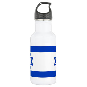 Israelische Flaggenfrei-Flasche Edelstahlflasche