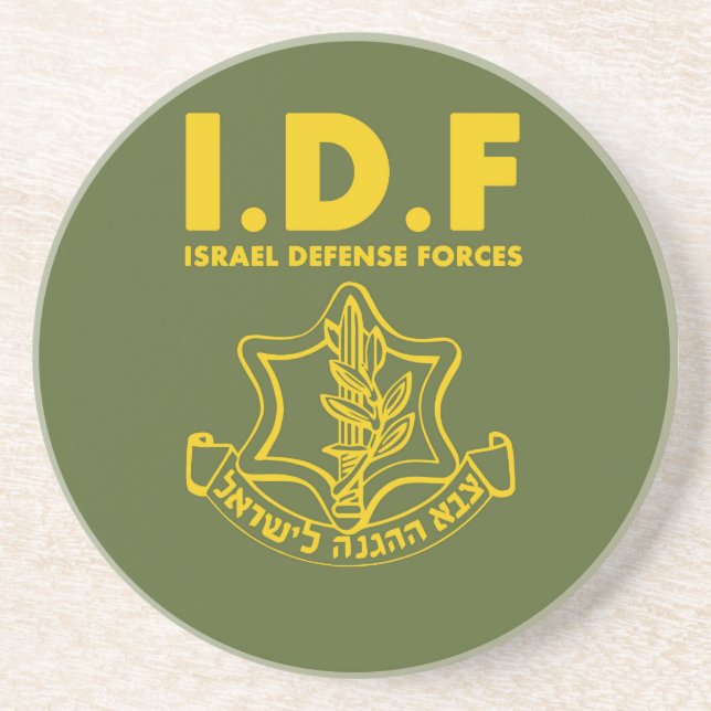 israelische Streitkräfte - ENG Getränkeuntersetzer (Vorne)