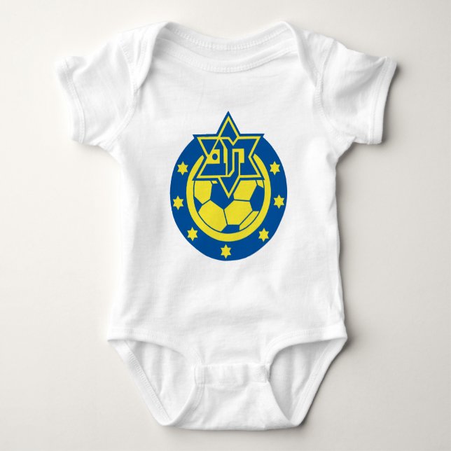 israelische Teams Baby Strampler (Vorderseite)