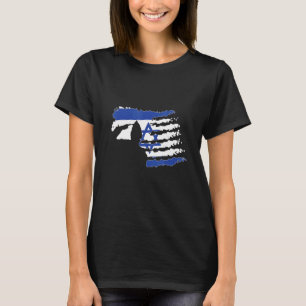 israelischer Soldat salutiert Veteran Patriot T-Shirt
