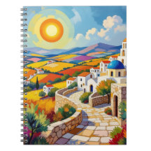 Israelisches Landschaftsnotizbuch – Bunt und Inspi
