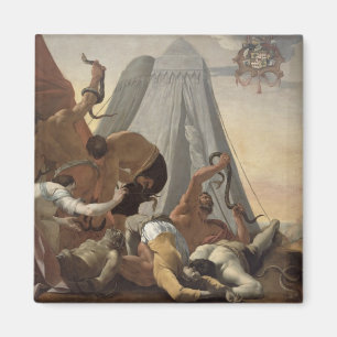 Israeliten, die mit dem Brazner Serpent in Konflik Magnet