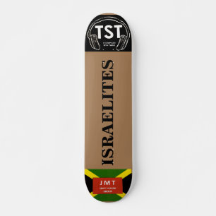ISRAELITES Skateboard, 7¾ Zoll Deck Skateboard