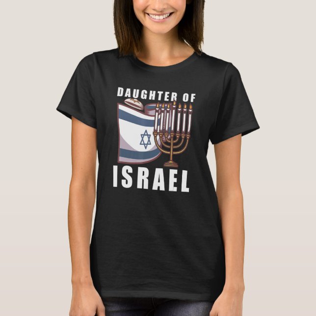 Israelitische Juden Israelite jüdisches Erbe Israe T-Shirt (Vorderseite)