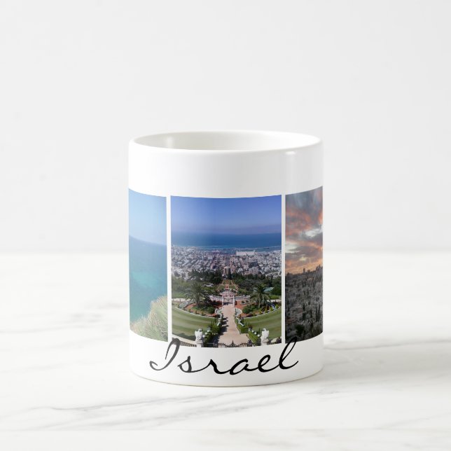 Israels fantastische Ansicht-Tasse Kaffeetasse (Mittel)