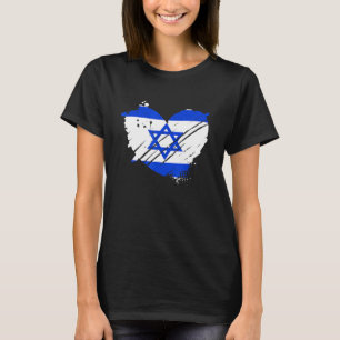 Israels Flagge I Liebe Israel Es befindet sich in T-Shirt