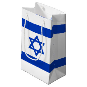 Israels Flagge moderner patriotisch Kleine Geschenktüte