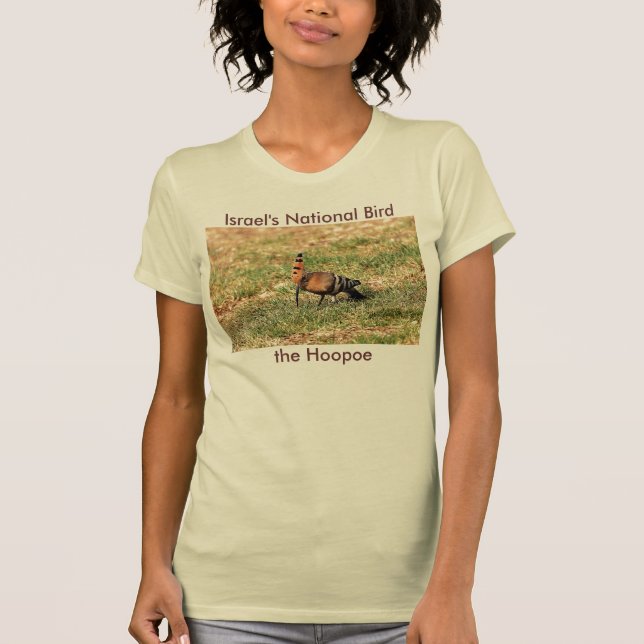 Israels nationaler Vogel - Hoopoe-T-Shirt T-Shirt (Vorderseite)