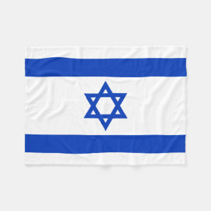 Israels Nationalflagge Fleecedecke
