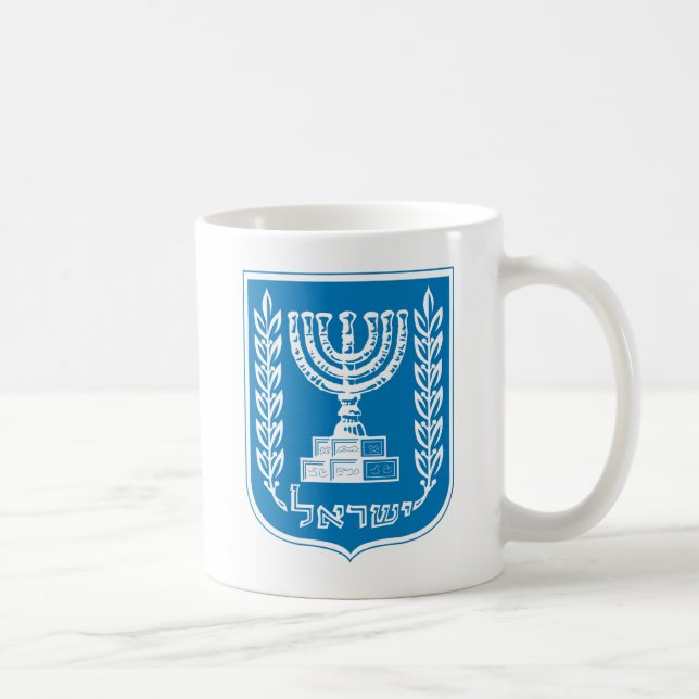 Israels Wappen Tasse (Rechts)
