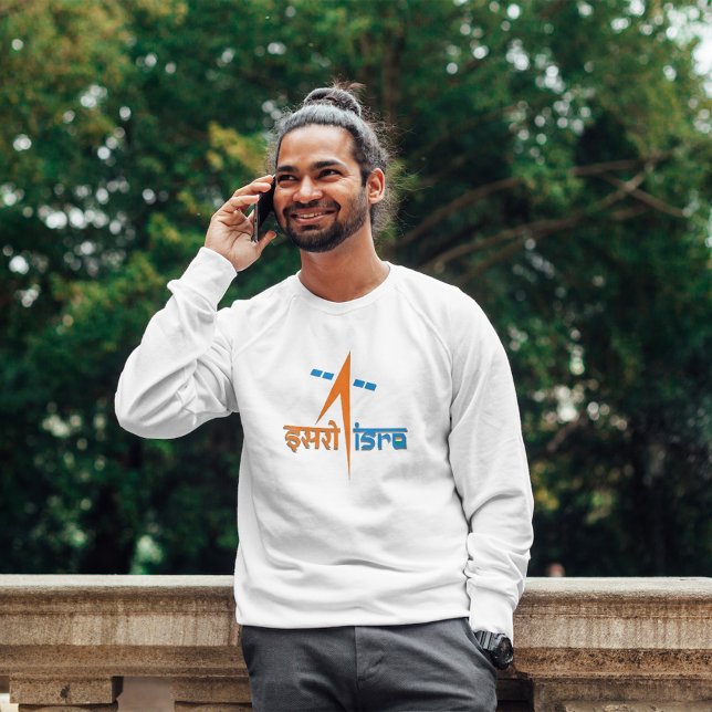 ISRO Indian Space Research Organisation Sweatshirt (Von Creator hochgeladen)