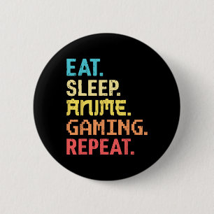 Iss Anime Spielen Wiederholen Lustig Gamer Anime V Button